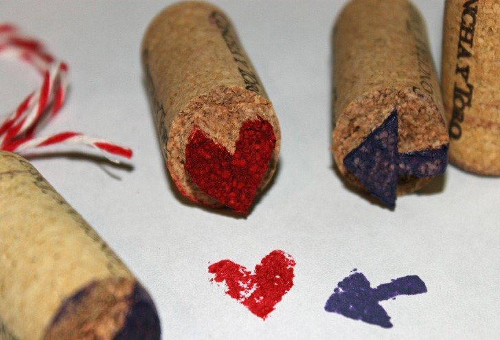 WINE CORK STAMPS