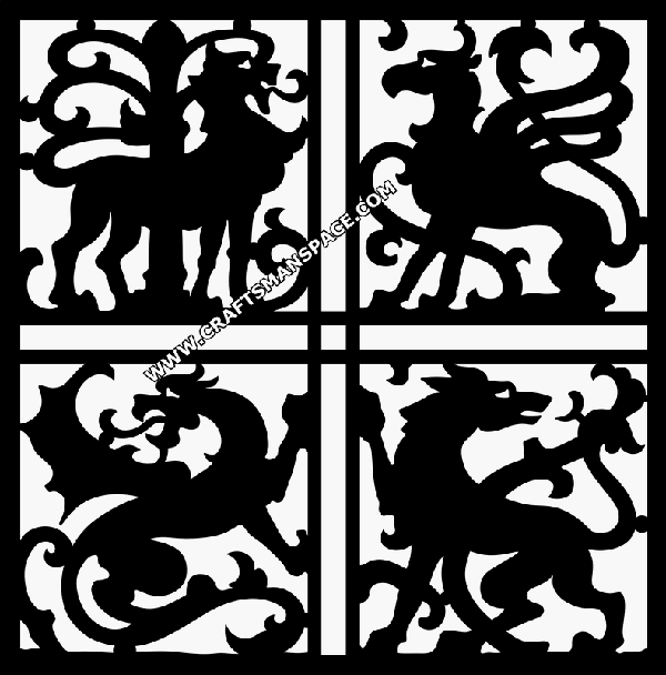 Scroll saw panel via Craftsmanspace