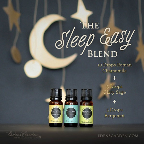 The Sleep Easy Essential Oil Blend via Edens Garden