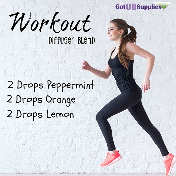 WORKOUT DIFFUSER BLEND via Got Oil Supplies