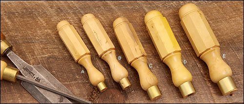 Octagonal Boxwood Chisel Handles via Lee Valley and Veritas