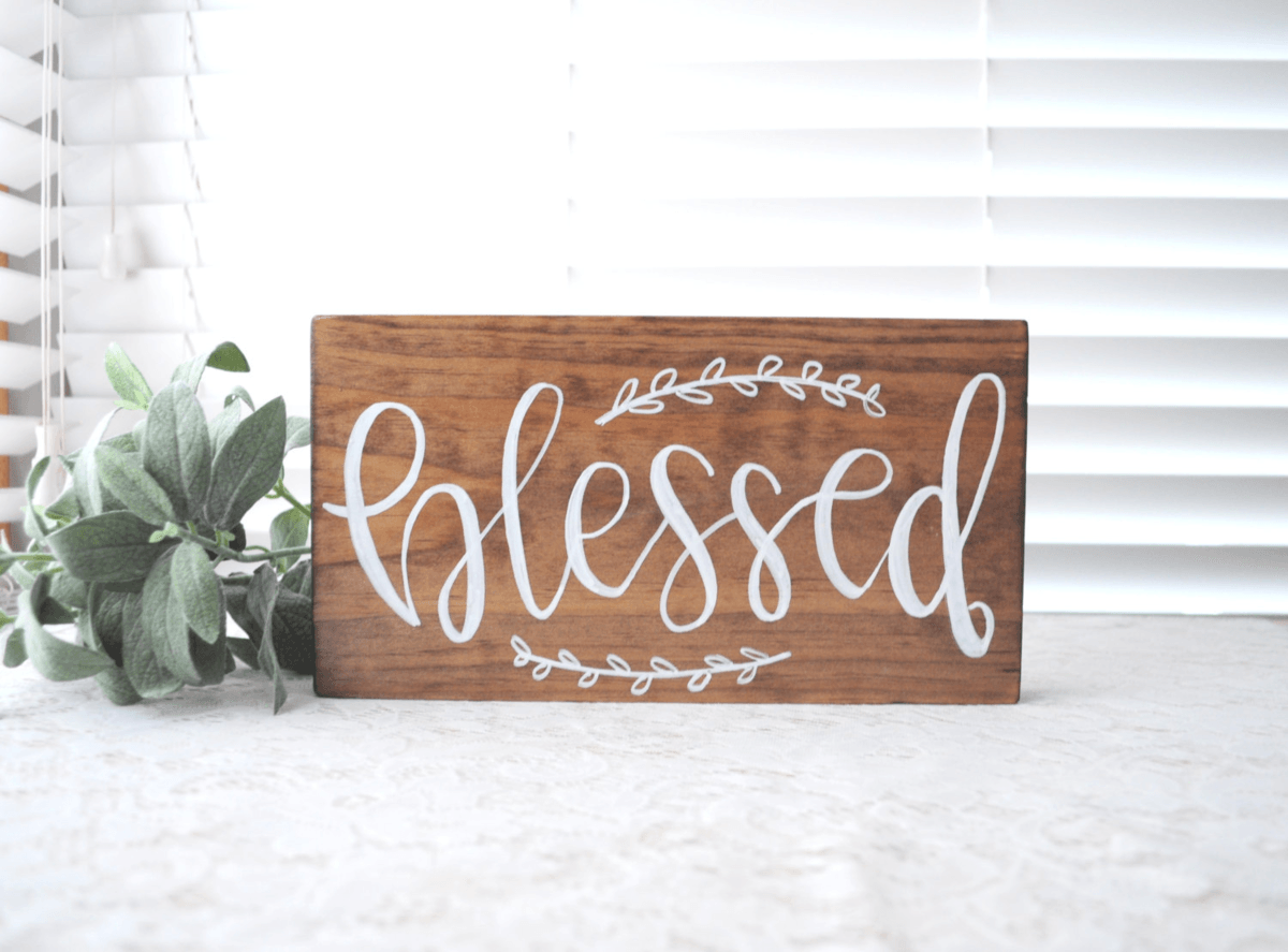 Personalized Wooden Signs via Esty