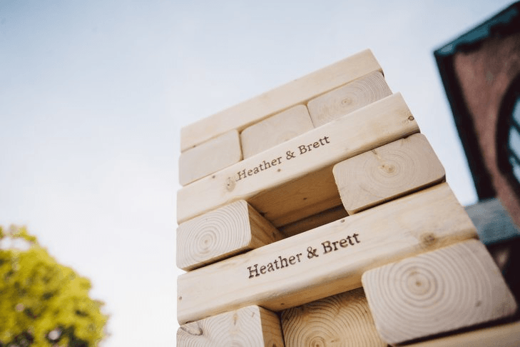 Personalized Jenga-Style Blocks