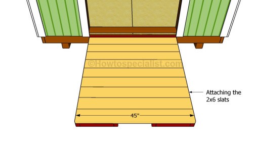 Fitting the slats via How To Specialist