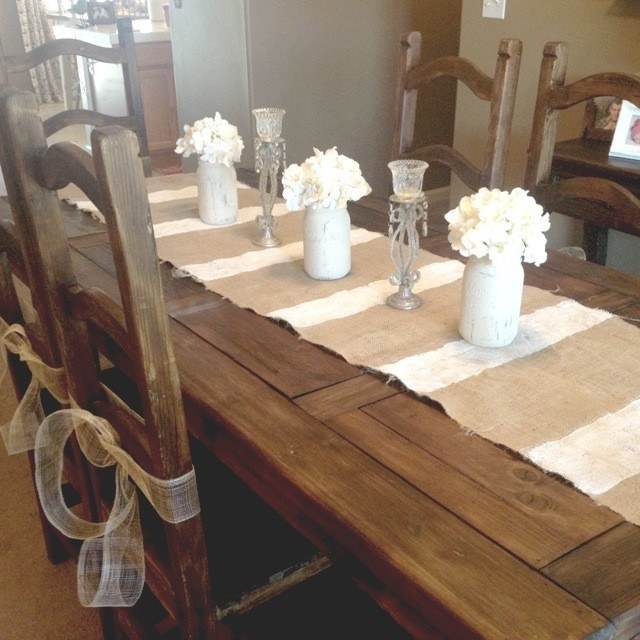 tms farmhouse dining table via foter