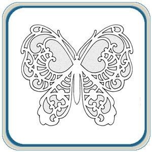 Fretwork Butterflies Patterns