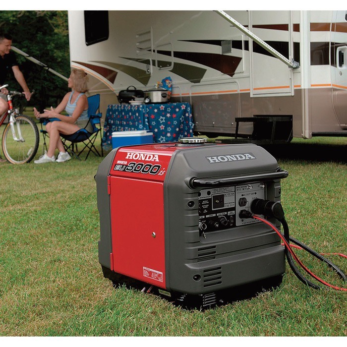 Honda EU3000iS Portable Inverter Generator — 3000 Surge Watts, 2800 Rated Watts, CARB Compliant, Model# EU3000IS1A via Northern Tool