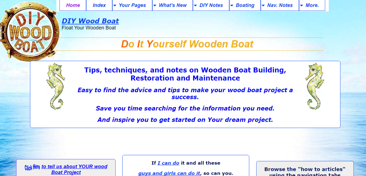 DIY wood-boat