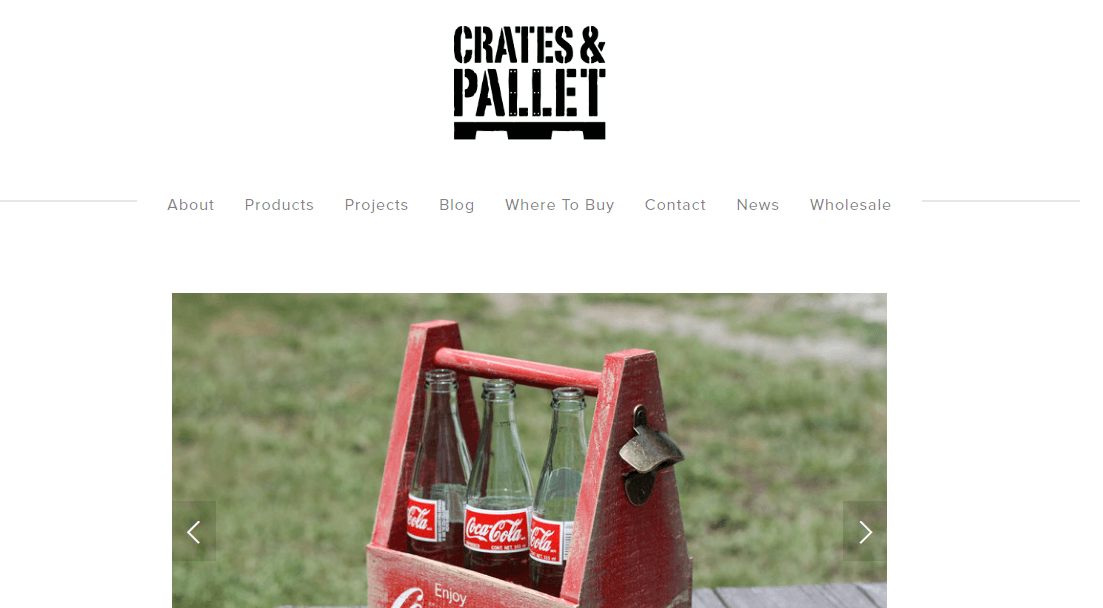 Crates and Pallet