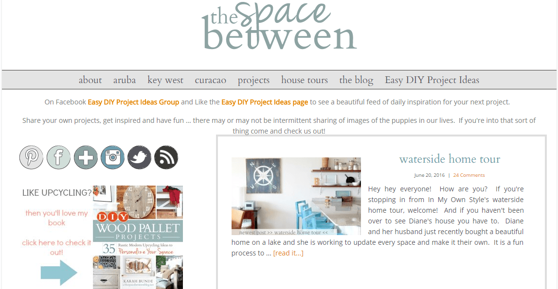 The Space Between Blog