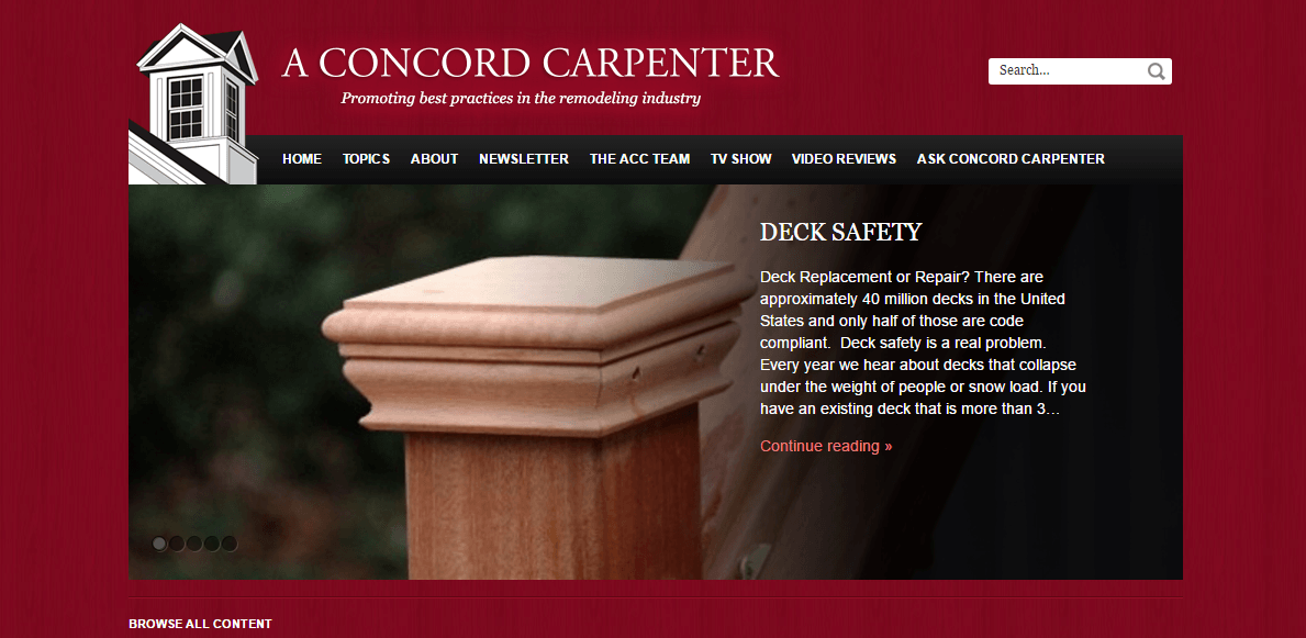 A Concord Carpenter