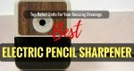 electric pencil sharpener
