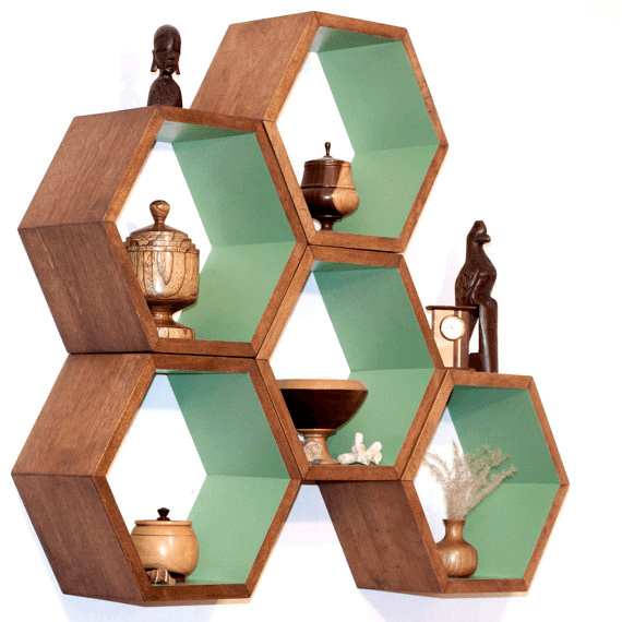 Hexagonal Shelves