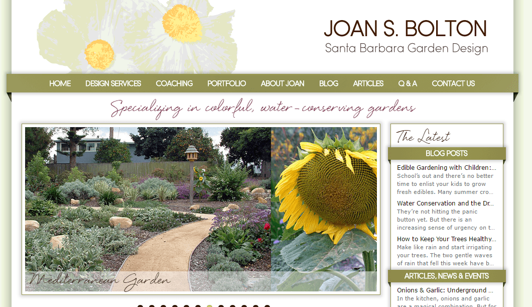 Santa Barbara Garden Design