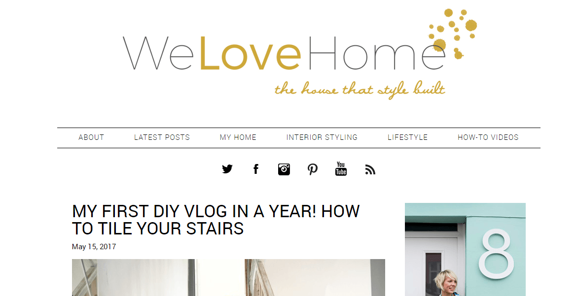  We Love Home Blog