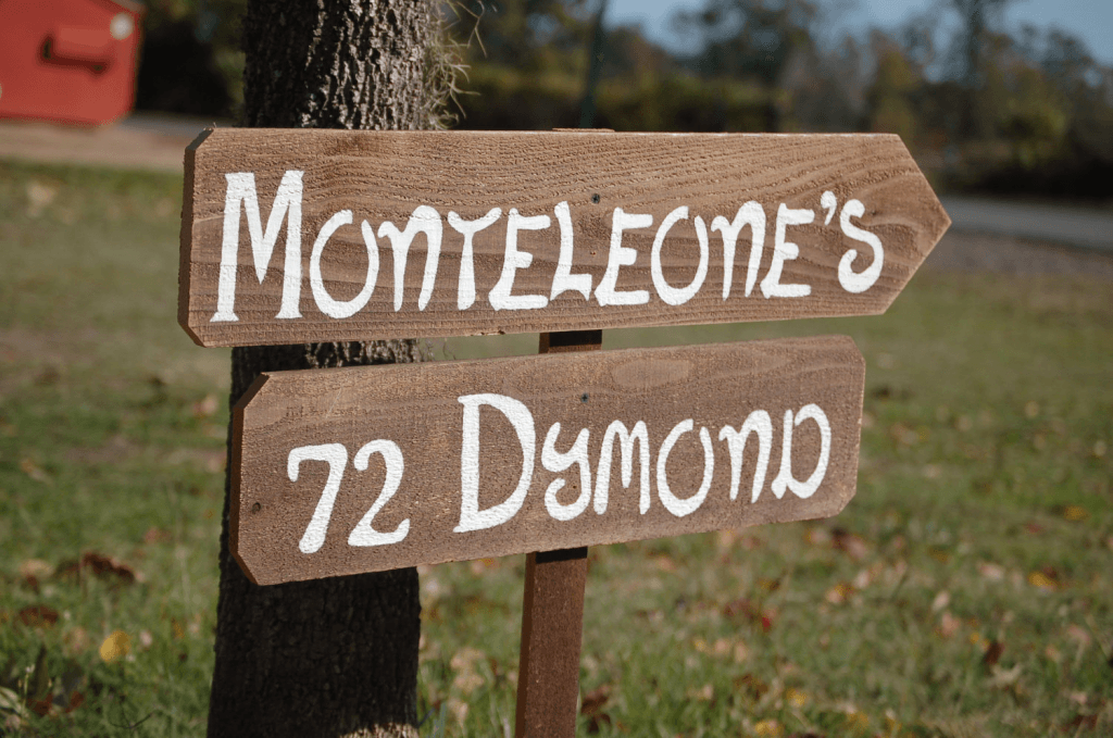 Address Sign