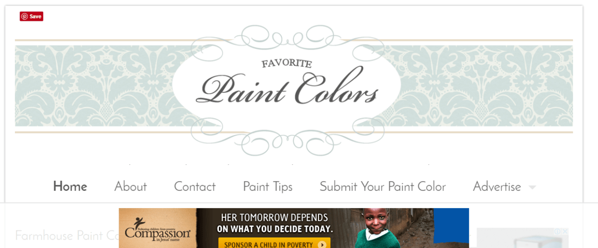 Favorite Paint Colors Blog