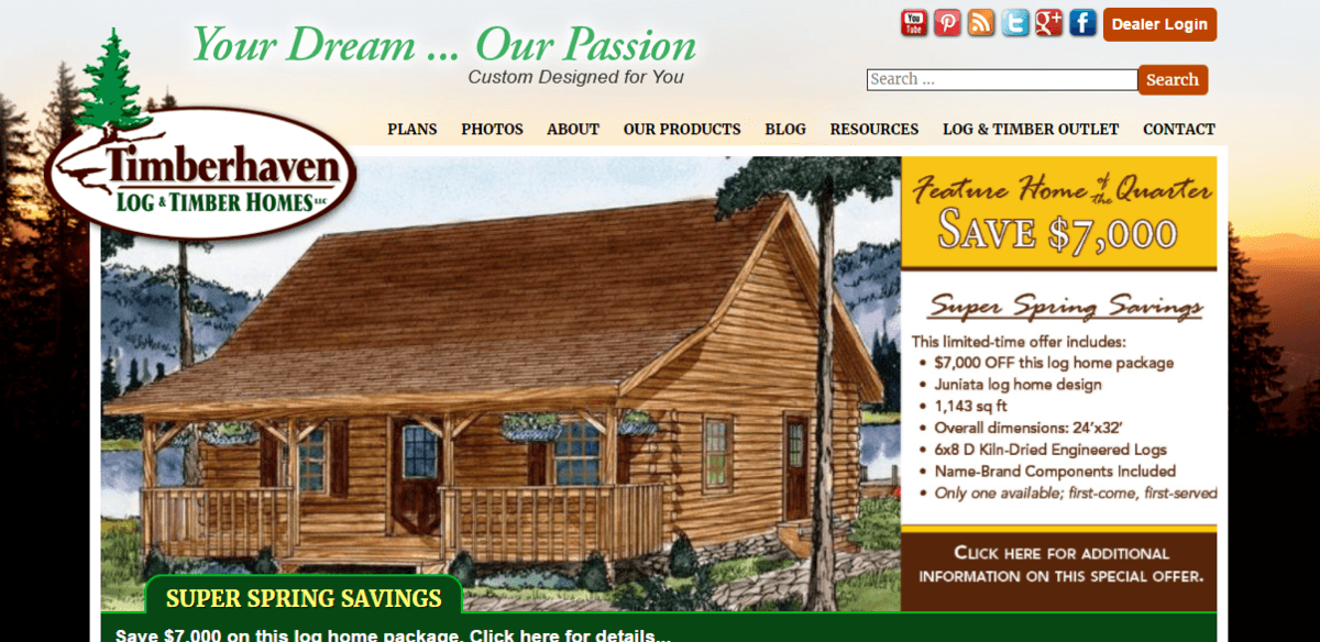 Timber Haven Log Homes